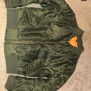 Bomber Jacket- Green